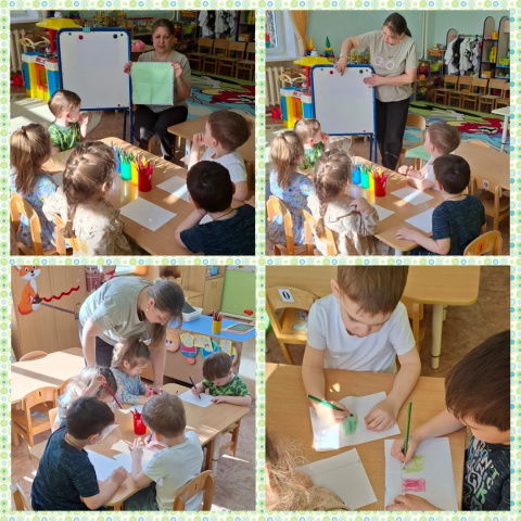 Рисование в младшей группе